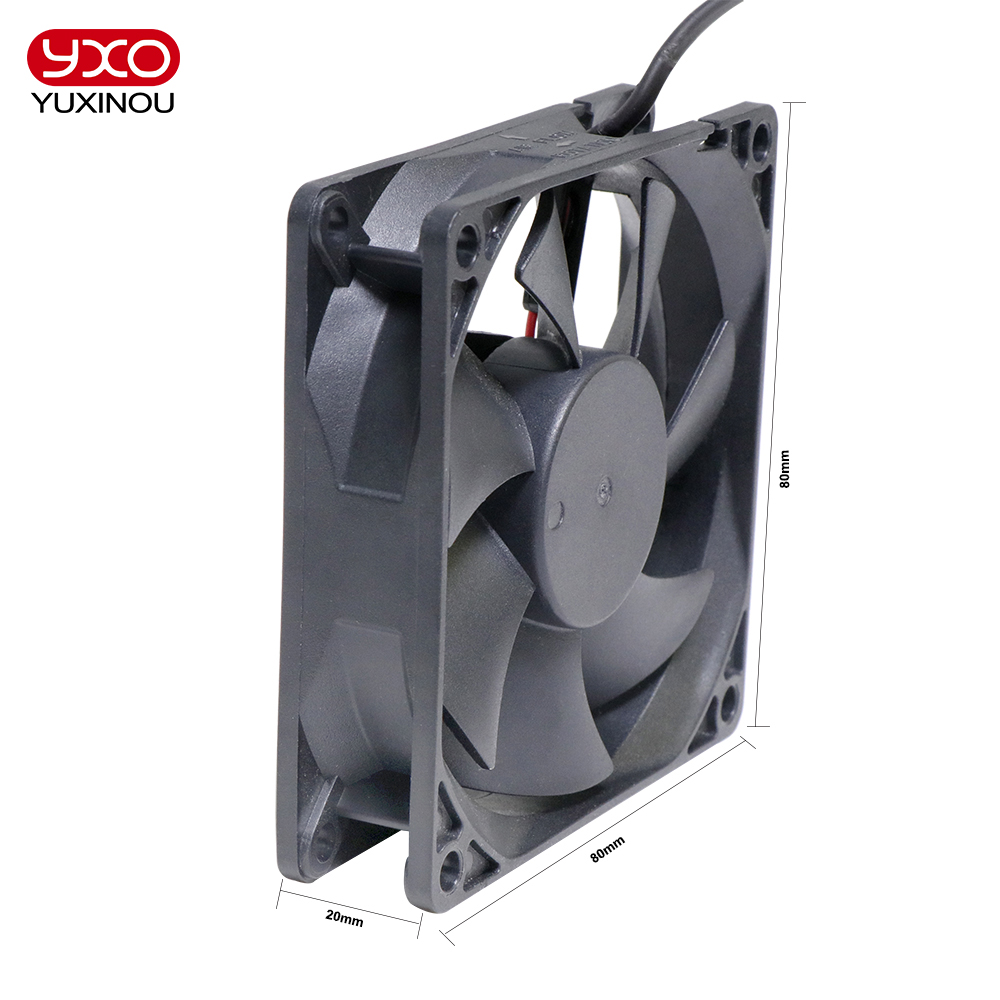 Aquarium Marine Lights - 1 Buah 80X80X20Mm LED Kipas Pendingin
