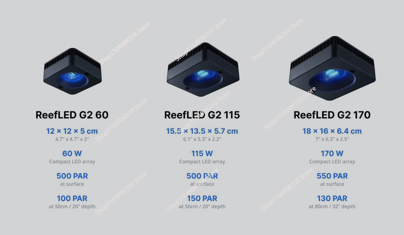 Reef Lighting - Lampu Akuarium LED 60w Terbaru, Efisiensi