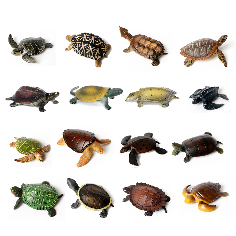 Marine Aquarium - Miniatur realistis kehidupan laut Model kura-kura