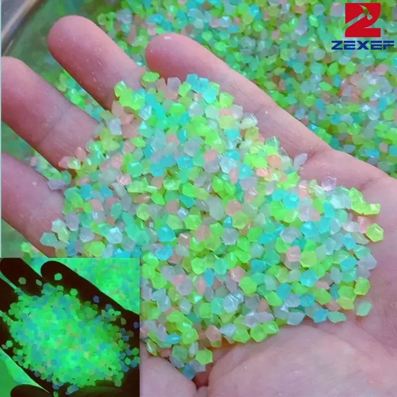 1000 buah 3-5mm pasir bercahay - Marine Fish Tank ulasan dan harga