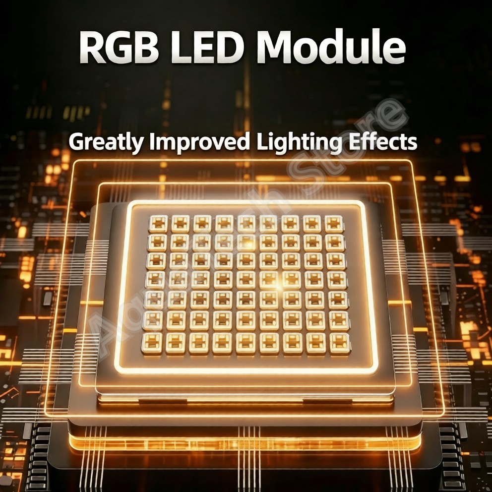 ANBOCHEN UFO RGB LED Lampu Aku - Reef Lighting ulasan dan harga