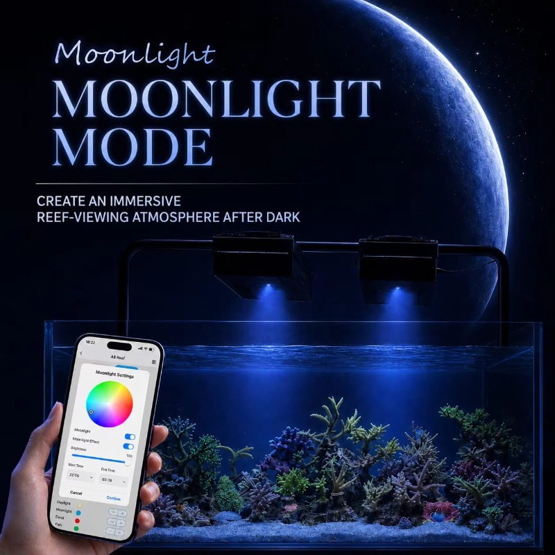 AIPAI A8 Seri III A8SE/A8 Pro  - Reef Lighting ulasan dan harga